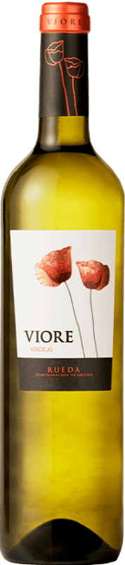 Бесплатная доставка | Белое вино Bodegas Riojanas Viore D.O. Rueda Кастилия-Леон Испания Verdejo 75 cl