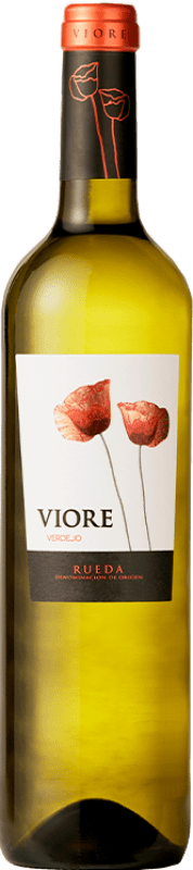 10,95 € Envio grátis | Vinho Branco Bodegas Riojanas Viore D.O. Rueda