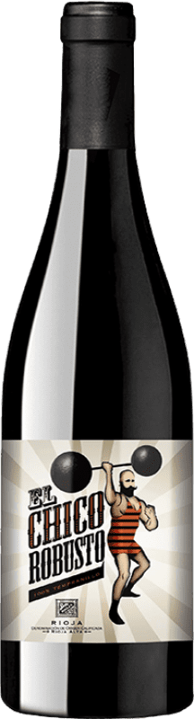 Бесплатная доставка | Красное вино San Martín de Ábalos El Chico Robusto D.O.Ca. Rioja Ла-Риоха Испания Tempranillo 75 cl