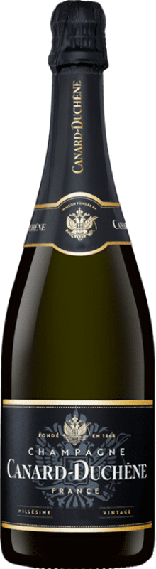 Envoi gratuit | Blanc mousseux Canard Duchêne Vintage A.O.C. Champagne Champagne France Pinot Noir, Chardonnay, Pinot Meunier 75 cl