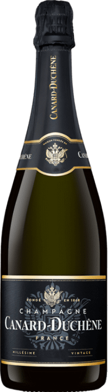 Free Shipping | White Sparkling Wine Canard Duchêne Vintage A.O.C. Champagne Champagne France Pinot Black, Chardonnay, Pinot Meunier 75 cl