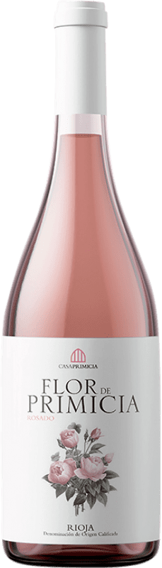 Бесплатная доставка | Розовое вино Casa Primicia Flor Rosado D.O.Ca. Rioja Ла-Риоха Испания Grenache 75 cl