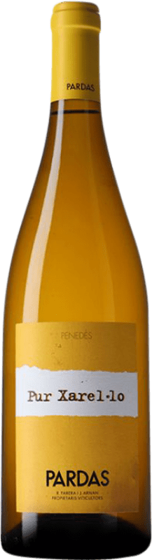 Free Shipping | White Wine Pardas Pur Crianza — Aged D.O. Penedès Catalonia Spain Xarel·lo 75 cl