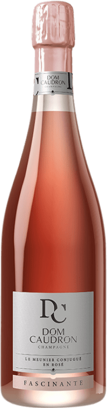 33,95 € | Rosé Sparkling Wine Dom Caudron Fascinante Rosé A.O.C. Champagne Champagne France Chardonnay, Pinot Meunier 75 cl