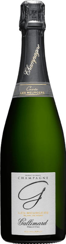 Spedizione Gratuita | Spumante Bianco Gallimard Les Meurgers Extra Brut Blanc de Noirs A.O.C. Champagne champagne Francia Pinot Nero 75 cl