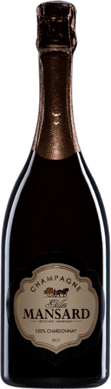 36,95 € | Белое игристое вино Gilles Mansard A.O.C. Champagne шампанское Франция Chardonnay — Шардоне 75 cl
