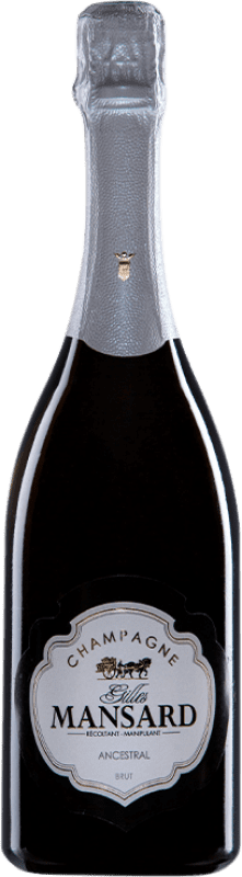 36,95 € | White Sparkling Wine Gilles Mansard Ancestral Brut A.O.C. Champagne Champagne France Pinot Noir, Chardonnay, Pinot Meunier 75 cl