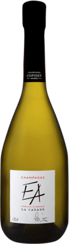 Бесплатная доставка | Белое игристое Marie Copinet EA Cuvée La Cabane A.O.C. Champagne шампанское Франция Chardonnay 75 cl