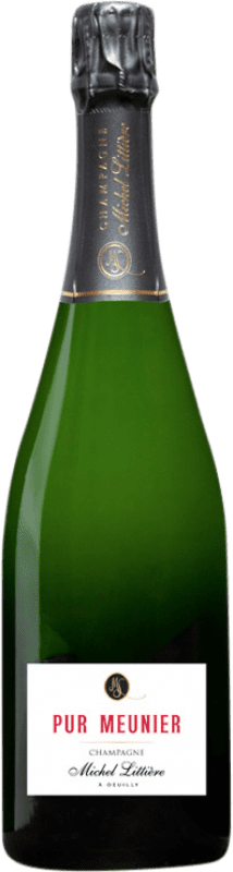 Бесплатная доставка | Белое игристое Michel Littiere Pur A.O.C. Champagne шампанское Франция Pinot Meunier 75 cl