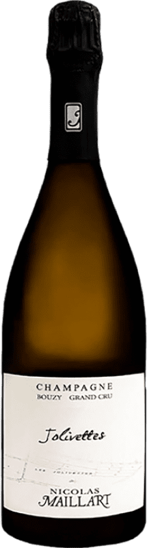 Kostenloser Versand | Weißer Sekt Nicolas Maillart Jolivettes Grand Cru A.O.C. Champagne Champagner Frankreich Spätburgunder 75 cl