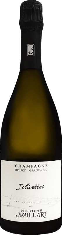 124,95 € Envoi gratuit | Vin Mousseux Blanc Nicolas Maillart Jolivettes Grand Cru A.O.C. Champagne