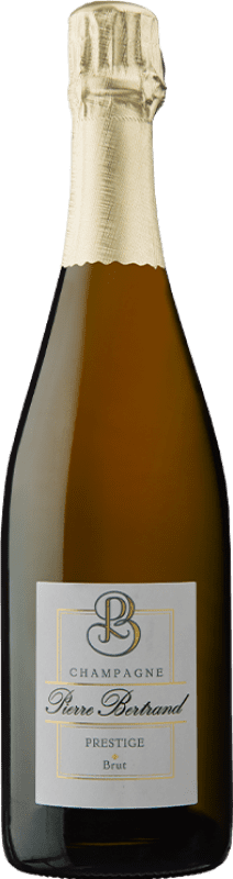 Бесплатная доставка | Белое игристое Pierre Bertrand Prestige A.O.C. Champagne шампанское Франция Pinot Black, Chardonnay 75 cl