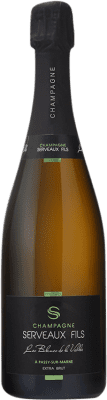 Serveaux Les Blancs de la Vallée Chardonnay Экстра-Брут Champagne 75 cl