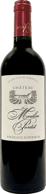 11,95 € | Red wine Château Clos Moulin Pontet A.O.C. Bordeaux Supérieur Bordeaux France Merlot, Cabernet Franc 75 cl