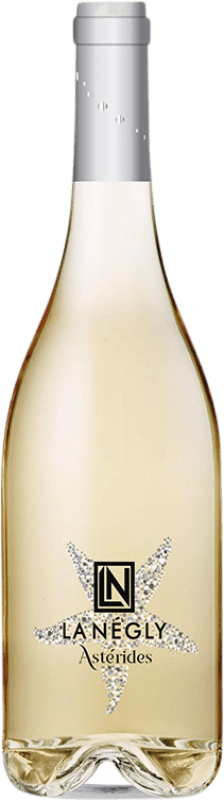 Envio grátis | Vinho branco Château La Négly Astérides Blanc I.G.P. Vin de Pays d'Oc França Grenache Cinza, Chardonnay, Mascate 75 cl