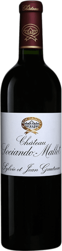 Бесплатная доставка | Красное вино Château Sociando-Mallet A.O.C. Haut-Médoc Франция Merlot, Cabernet Sauvignon, Cabernet Franc 75 cl