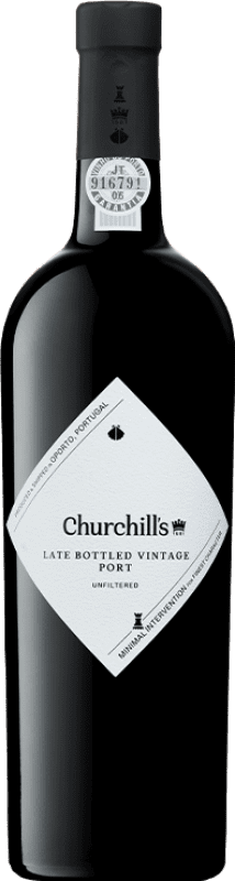 23,95 € Spedizione Gratuita | Vino rosso Churchill's LBV Unfiltered I.G. Porto