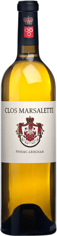 56,95 € Бесплатная доставка | Белое вино Comtes von Neipperg Clos Marsalette Blanc A.O.C. Pessac-Léognan