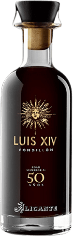 289,95 € Envío gratis | Vino dulce Toneles Centenarios Luis XIV Fondillón D.O. Alicante 50 Años Botella Medium 50 cl