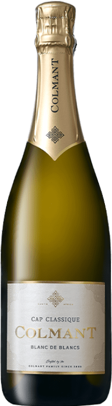 Spedizione Gratuita | Spumante Bianco Colmant Classico, Blanc de Blancs I.G. Franschhoek Sud Africa Chardonnay 75 cl
