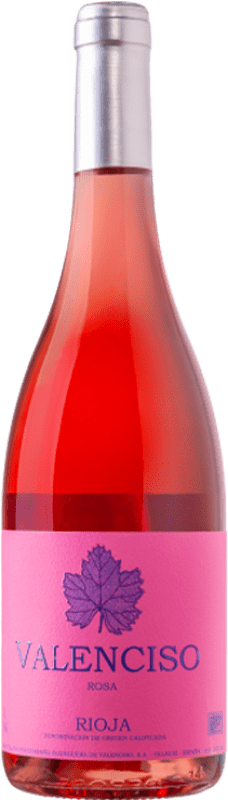 Бесплатная доставка | Розовое вино Valenciso Rosado D.O.Ca. Rioja Ла-Риоха Испания Tempranillo 75 cl