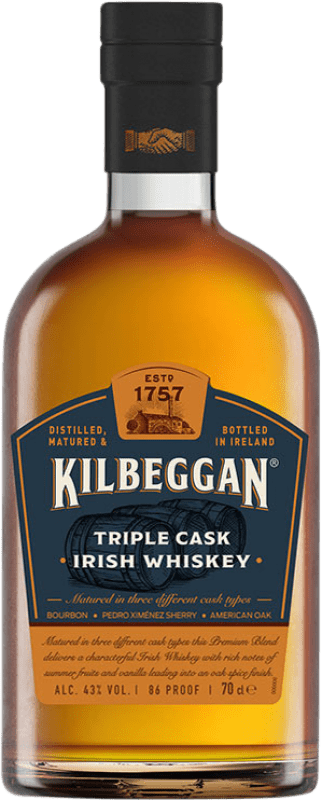 39,95 € | Односолодовый виски Kilbeggan Triple Cask Ирландия 70 cl