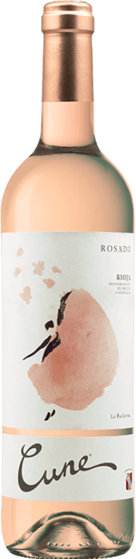 8,95 € | 玫瑰酒 Norte de España - CVNE La Bailarina Rosado D.O.Ca. Rioja 拉里奥哈 西班牙 Tempranillo, Grenache, Viura 75 cl