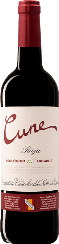 12,95 € 送料無料 | 赤ワイン Norte de España - CVNE Tinto Ecológico D.O.Ca. Rioja