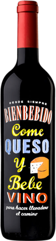 Бесплатная доставка | Красное вино Vintae Bienbebido Come Queso Испания Tempranillo — Темпранильо 75 cl