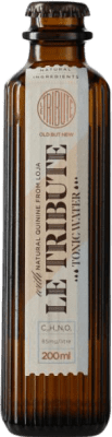 11,95 € Envío gratis | Caja de 4 unidades Refrescos MG Le Tribute Botellín 20 cl Tonic Water — Tónica