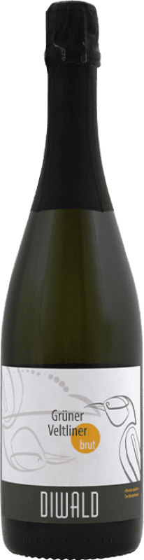 Envoi gratuit | Blanc mousseux Diwald Brut D.A.C. Wagram Autriche Grüner Veltliner 75 cl