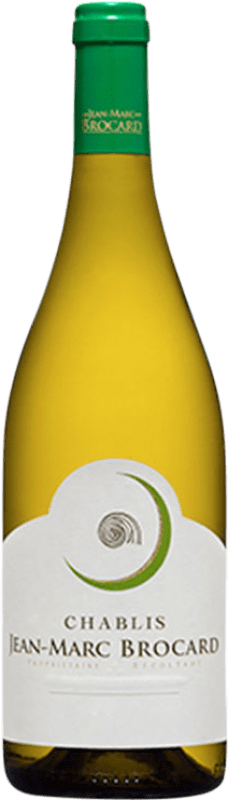 Kostenloser Versand | Weißwein Jean-Marc Brocard A.O.C. Chablis Frankreich Chardonnay 75 cl