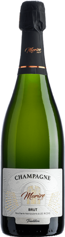 39,95 € | Vin Mousseux Blanc Domaine Morize Brut Traditionnelle A.O.C. Champagne Champagne France Pinot Noir 75 cl