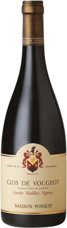 免费送货 | 红酒 Domaine Ponsot Cuvée Vieilles Vignes Clos de la Roche Grand Cru 法国 Pinot Black 75 cl