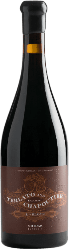 Free Shipping | Red wine Terlato & Chapoutier L-Block I.G. Pyrenees Australia Syrah 75 cl