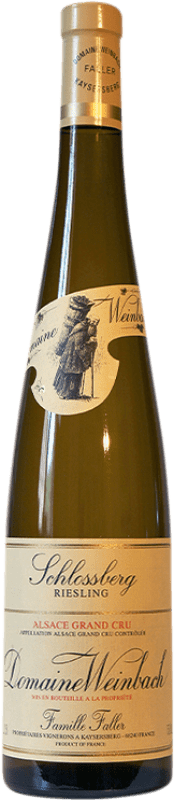 Бесплатная доставка | Белое вино Domaine Weinbach Schlossberg A.O.C. Alsace Grand Cru Эльзас Франция Riesling 75 cl