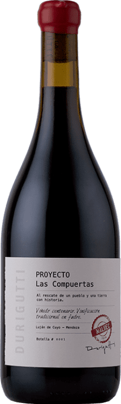 Бесплатная доставка | Красное вино Durigutti. Proyecto Las Compuertas 1914 Luján de Cuyo Аргентина Malbec — Мальбек 75 cl