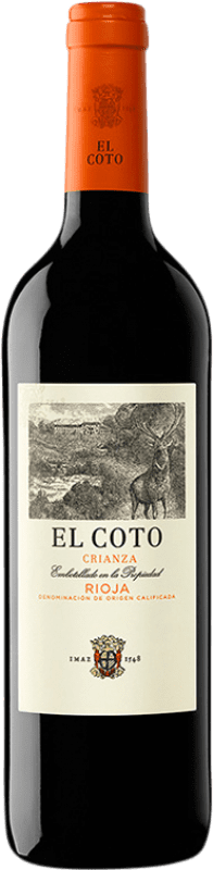 11,95 € Free Shipping | Red wine Coto de Rioja Aged D.O.Ca. Rioja