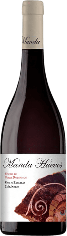 Бесплатная доставка | Красное вино El Escocés Volante Manda Huevos Caña Andrea Испания Grenache, Bobal, Grenache White, Moristel 75 cl