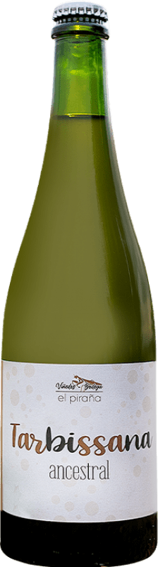 17,95 € Envío gratis | Vino Blanco El Piraña Tarbissana Ancestral