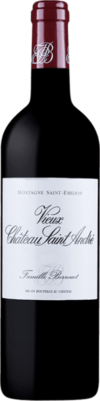 34,95 € | Vino rosso Famille Berrouet. Château Saint-André A.O.C. Montagne Saint-Émilion Francia Merlot, Cabernet Franc 75 cl