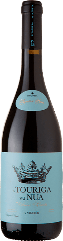 Free Shipping | Red wine Fitapreta Vai Nua I.G. Alentejo Portugal Touriga Nacional 75 cl