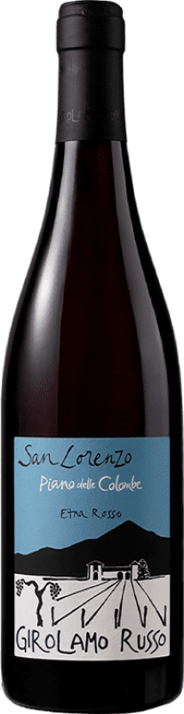 Kostenloser Versand | Rotwein Girolamo Russo San Lorenzo Piano delle Colombe Rosso D.O.C. Etna Italien Nerello Mascalese 75 cl