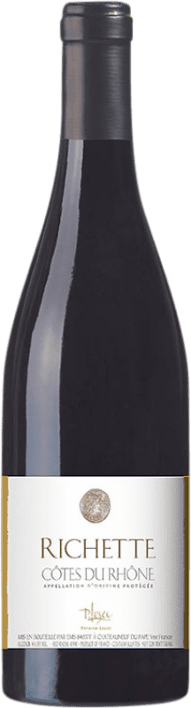 8,95 € Бесплатная доставка | Красное вино Grandes Serres Patrick Lesec Richette A.O.C. Côtes du Rhône