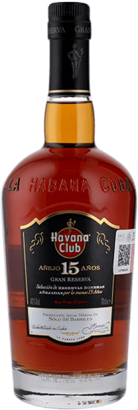 Envoi gratuit | Rhum Havana Club Cuba 15 Ans 70 cl