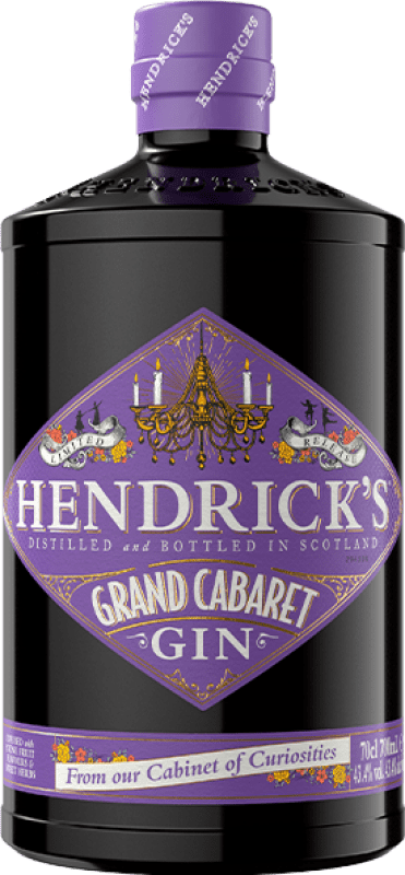 Envoi gratuit | Gin Hendrick's Gin Grand Cabaret Ecosse Royaume-Uni 70 cl