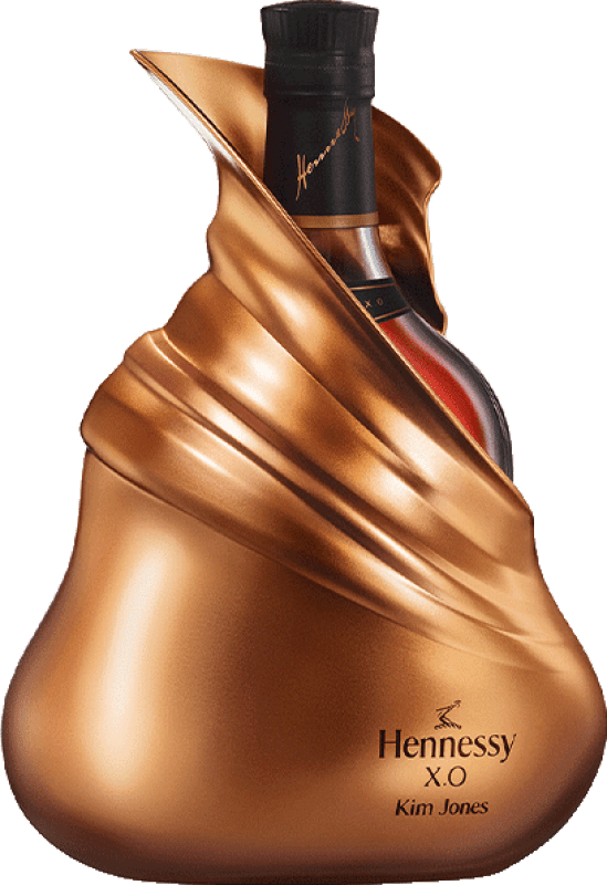 Kostenloser Versand | Cognac Hennessy XO Édition Kim Jones A.O.C. Cognac Frankreich 70 cl