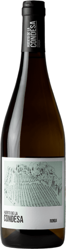 Envio grátis | Vinho branco Huerto de la Condesa Blanco D.O. Sierras de Málaga Andaluzia Espanha Viognier, Sauvignon Branca, Pedro Ximénez, Mascate 75 cl