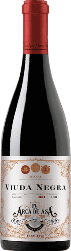 Бесплатная доставка | Красное вино Javier San Pedro Viuda Negra Arca de Asa D.O.Ca. Rioja Ла-Риоха Испания Tempranillo — Темпранильо 75 cl
