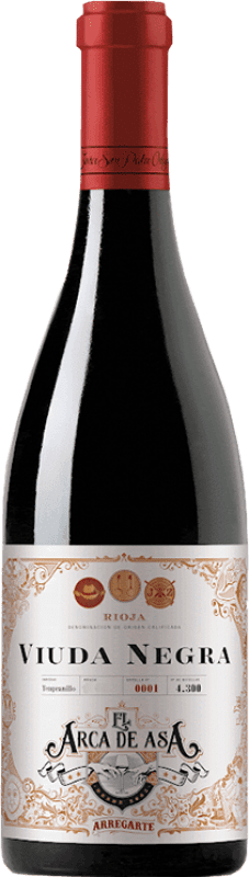 53,95 € Free Shipping | Red wine Javier San Pedro Viuda Negra Arca de Asa D.O.Ca. Rioja
